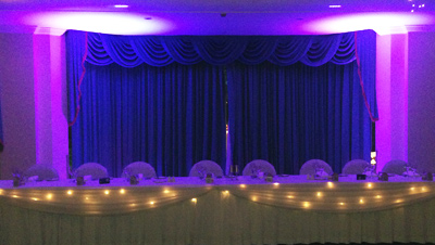 Bridal Table Lights Sydney Purple 3714