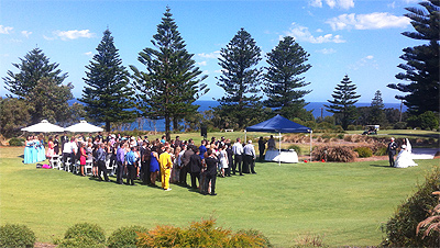 DJ MAGOO Outside PA Wedding Ceremony 2