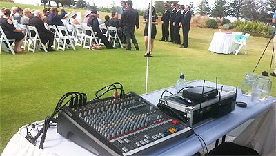 DJ MAGOO Outside PA Wedding Ceremony