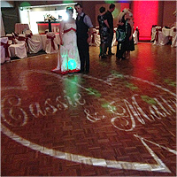 DJ MAGOO CassieMatty wedding lights 6726