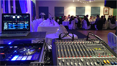 Wedding Lights Dural Blue Room Lighting MM DJ System 1